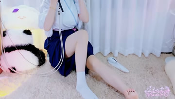 兰兰小苍Freesia【神里绫华】爽滑慢舔 吮吸手指 超多水声