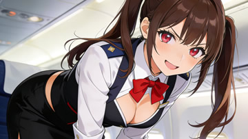 织月黛黛中文音声 空乘女友篇