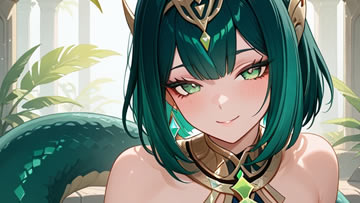 烛灵儿爱发电音声 蛇娘的晨间蛇尾缠绵与晚间惩罚