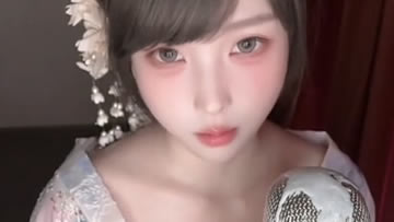 抖音沛沛 和服甜麦
