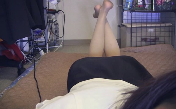 【犬に飼われているすず助眠】女友下班后的放松耳舐