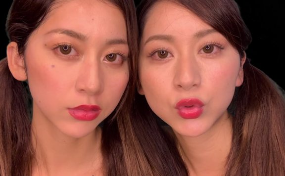 【Twins Rina&Rika助眠】唇彩触发音和嘴唇音