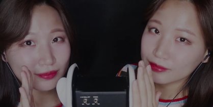 【snow눈송이助眠】双子耳舐、舌苔在耳朵上摩擦