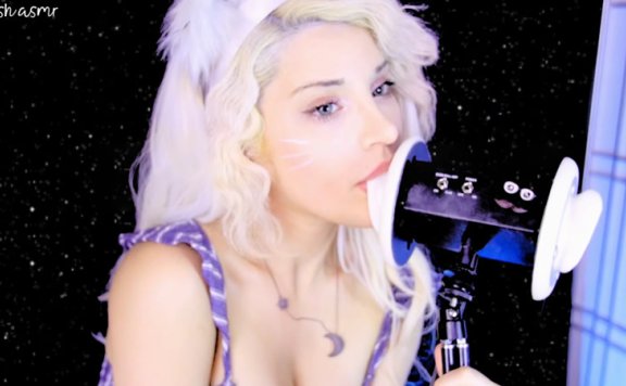 【樱桃妹助眠】小猫咪耳舐&弹舌音