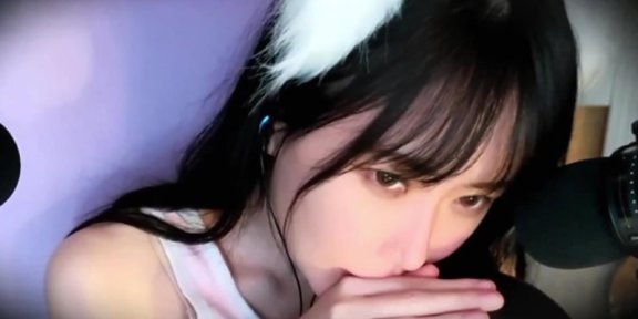 斗鱼kiki瓜/乃乔希助眠 猫耳朵 亲吻 口腔音