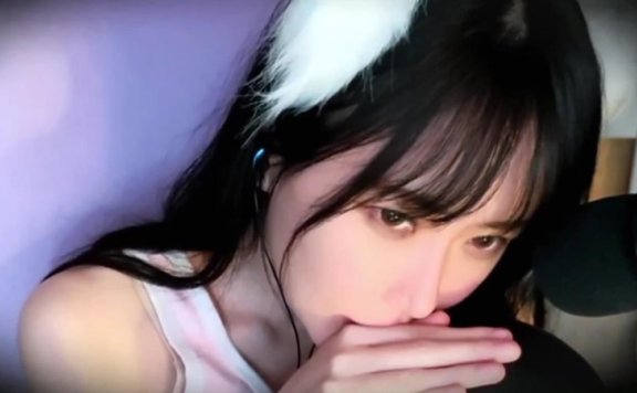 斗鱼kiki瓜/乃乔希助眠 猫耳朵 亲吻 口腔音