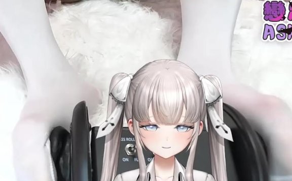 藤兎Fullmoon中文ASMR恋足向 用白色过膝袜蹭耳朵按摩