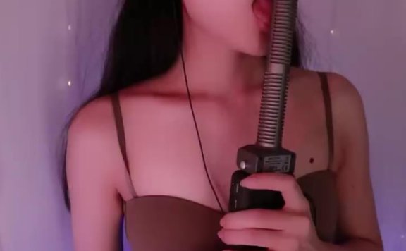 蛇蛇ASMR 舔长麦/指压麦克风