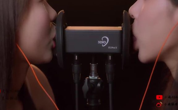 小萌ASMR 深夜哄睡和灵儿一起双人吃耳朵