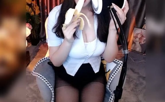 斗鱼白鹿姬付费助眠 好吃