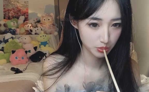 啵啵梨asmr 两种吸管的声音