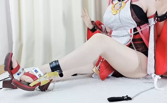 羽波奈奈 八重神子手丝肉丝摩擦