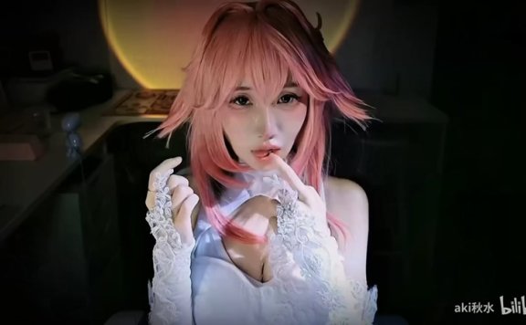 秋水asmr 姐姐超润口水画神子旗袍展示孔雀鱼~