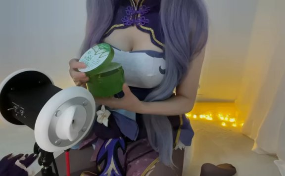 花幕 刻晴-芦荟胶免疫